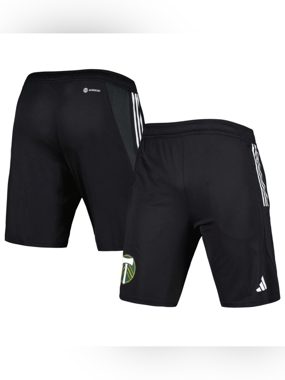 Portland Timbers adidas Men’s On-Field AEROREADY Training Shorts Black Sz XL 2XL